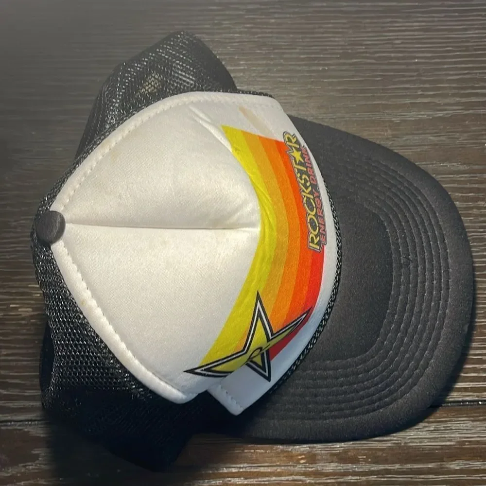 Kids Trucker Hat - Black and White